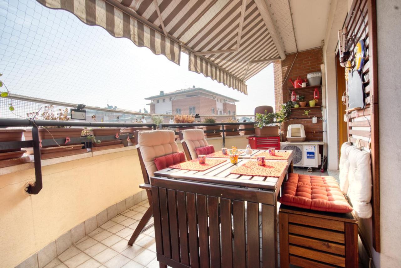 Caseospitali - Casa Di Bibi, Colorato Ed Elegante Bilocale Vicino Al Naviglio Martesana Per 4 Vimodrone Exterior foto